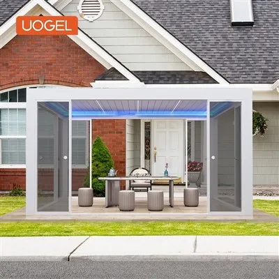 Aluminijumska pergola sa stranama